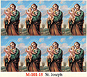 Holy Card-Sheet,  St Joseph