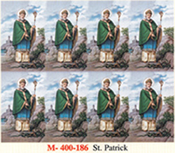 Holy Card-Sheet,  St Patrick