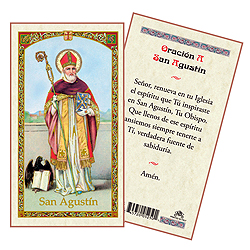 Holy Card-St Augustine