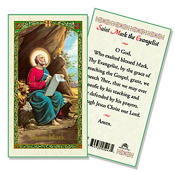 Holy Card-St Mark