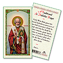 Holy Card-St Nicholas