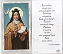 Holy Card-St Theresa