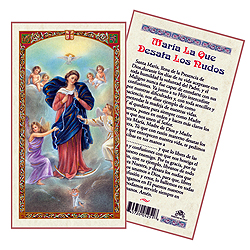 Holy Card-Virgen Desata Rudos