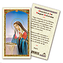 Holy Card-Virgen Dolorosa