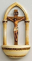 Holy Water Font-Crucifix