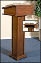 Lectern-Walnut