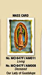 Mass Card-Deceased, Spanish