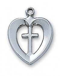 Pendant-Cross, Heart