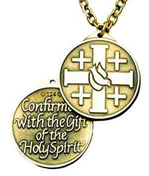 Pendant-Cross, Jerusalem, Chain