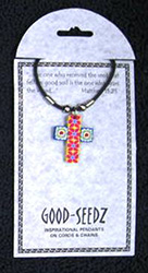 Pendant-Cross On Cord