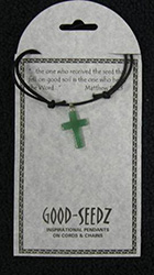 Pendant-Cross On Cord
