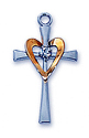 Pendant-Cross With Heart