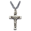 Pendant-Crucifix, 20" Chain