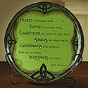 Plaque-Irish Blessing  w/ Easel