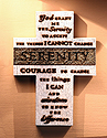Plaque-Serenity Prayer