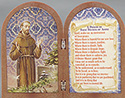 Plaque-St Francis Diptych