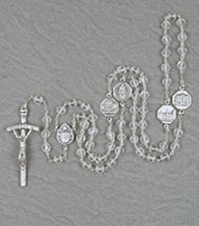 Rosary-Crystal, Papal