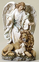 Statue-Angel, Lion, Lamb-10