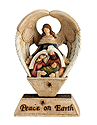 Statue-Holy Family w/ Angel- 6