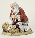 Statue-Kneeling Santa-13